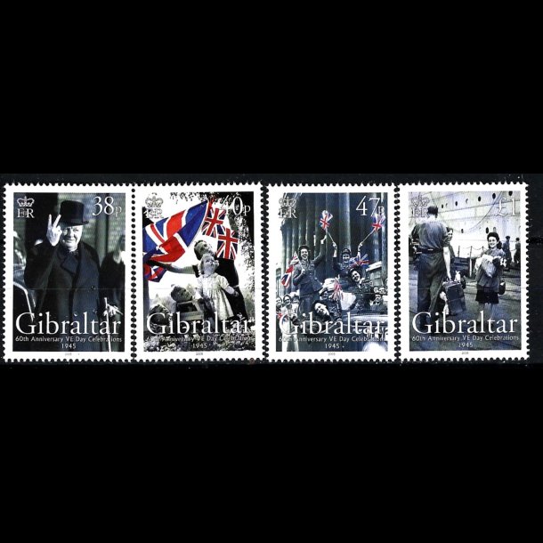Gibraltar postfrisk AFA 1125-1128