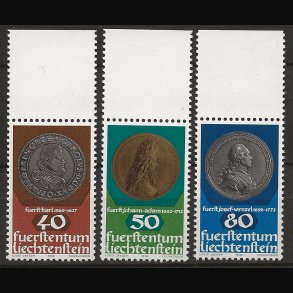 Liechtenstein postfrisk AFA nr. 706-708