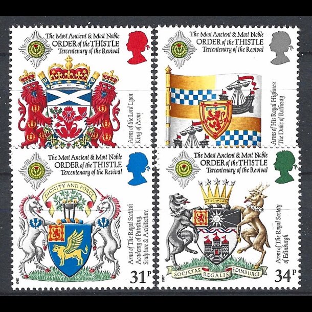 England postfrisk AFA 1234-1237