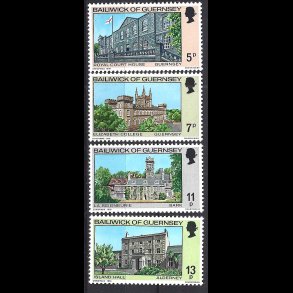 Guernsey postfrisk AFA 134-137