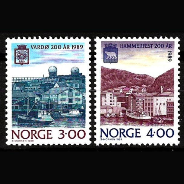 Norge postfrisk AFA 1013-1014