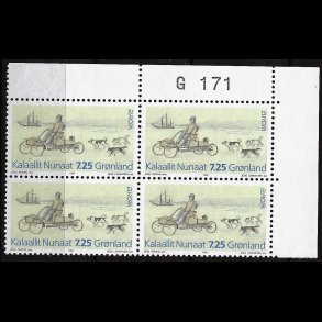 Gr�nland marginalblok postfrisk G 171