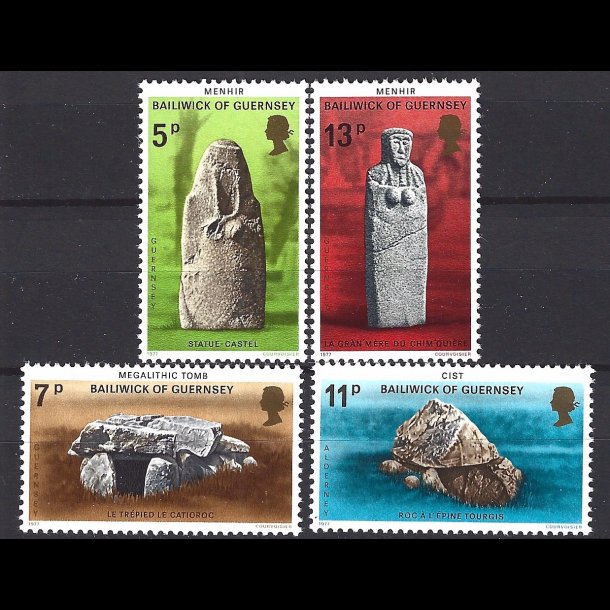 Guernsey postfrisk AFA 142-145