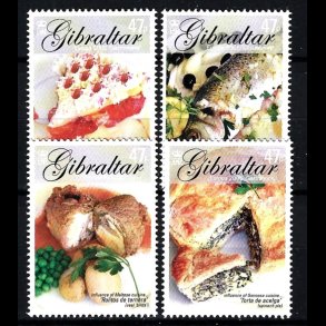 Gibraltar postfrisk AFA 1121-1124