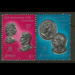 Jersey postfrisk AFA 179-180