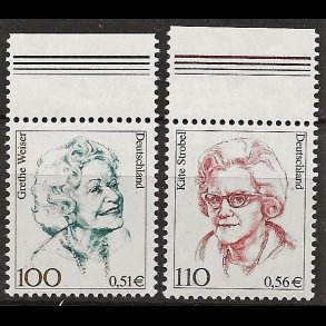 Vesttyskland Tyskland AFA nr. 3089-3090