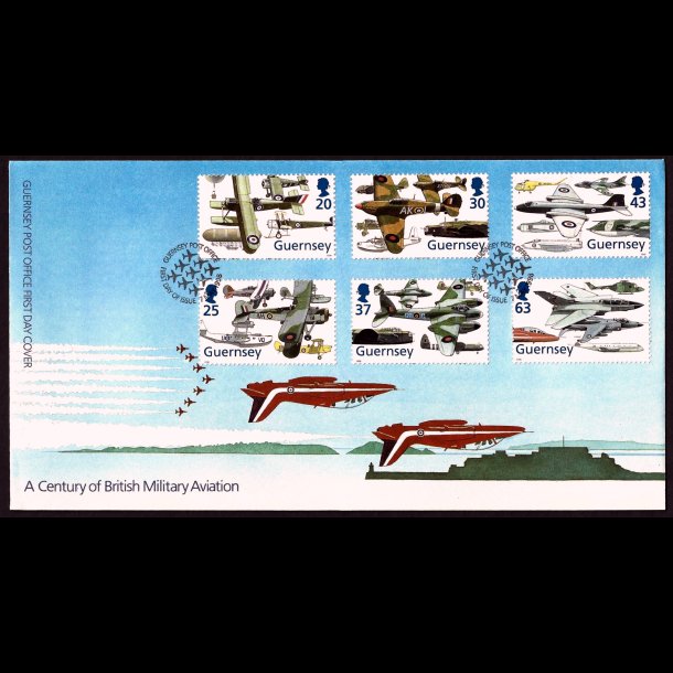 Guernsey AFA 772-777 FDC