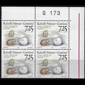 Gr�nland marginalblok postfrisk G 173