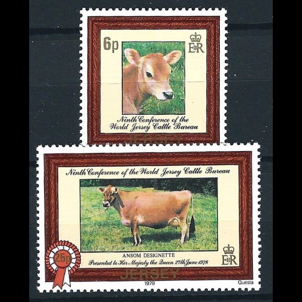 Jersey postfrisk AFA 186-187