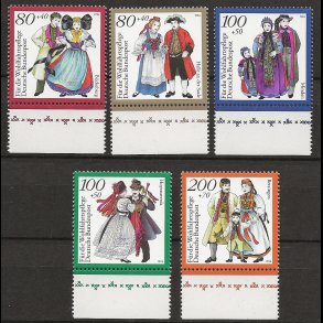 Vesttyskland Tyskland AFA nr. 2701-2705