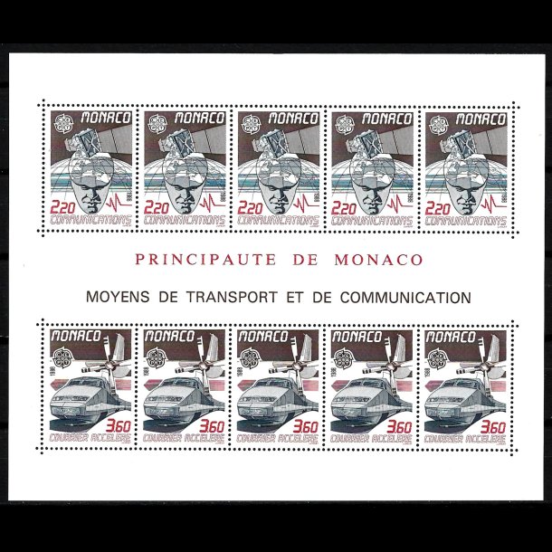 Monaco 1988 AFA 1847-1848