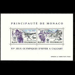 Monaco 1988 AFA 1859-1860