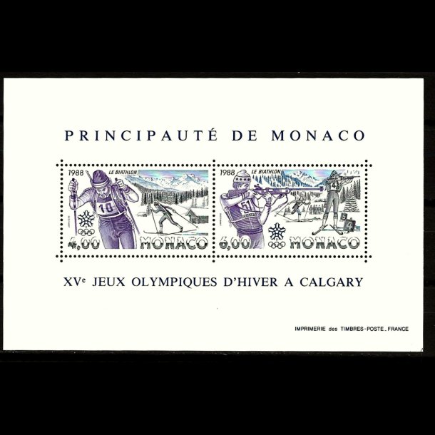 Monaco 1988 AFA 1859-1860