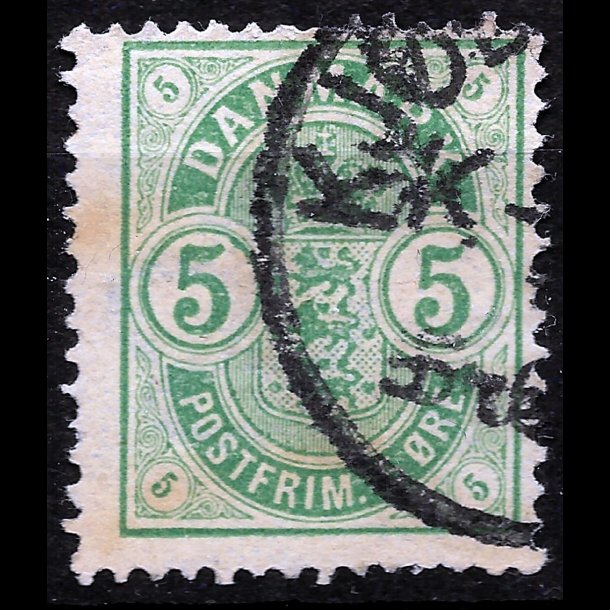 Danmark AFA 32 med sm hjrnetal, stemplet AFA kr. 700,00 - 4