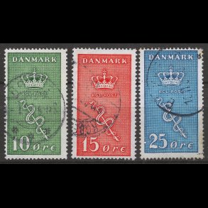 Danmark AFA 178-180 stemplet AFA 565,00-9