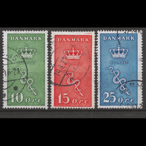 Danmark AFA 178-180 stemplet AFA 565,00-2