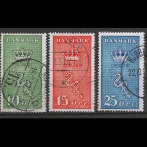 Danmark AFA 178-180 stemplet AFA 565,00-4