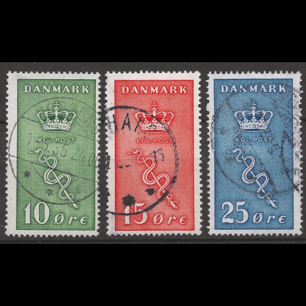 Danmark AFA 178-180 stemplet AFA 565,00-7