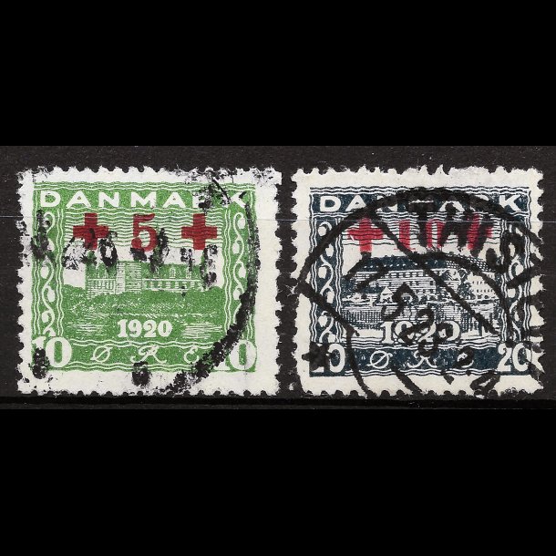 Danmark AFA 120-121 stemplet AFA kr. 1050,00 - 2