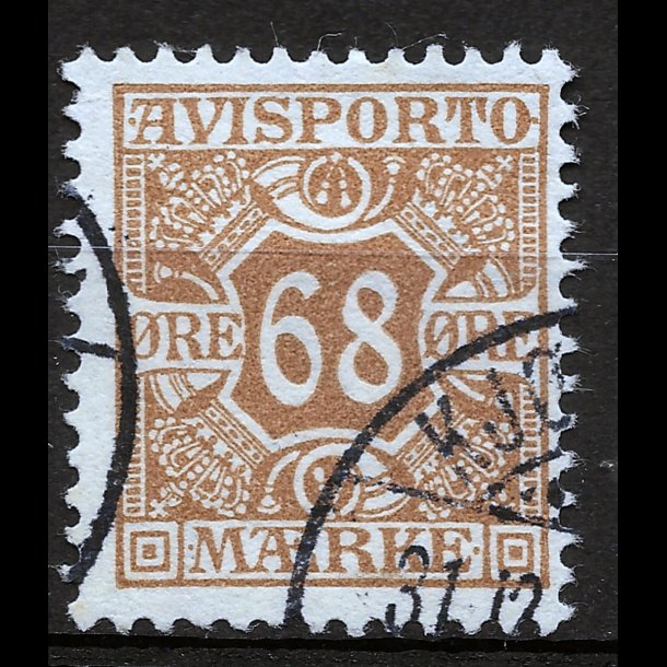 Danmark avisporto AFA 7 stemplet AFA kr. 250,00 - 9