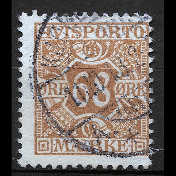 Danmark avisporto AFA 7 stemplet AFA kr. 250,00 - 10