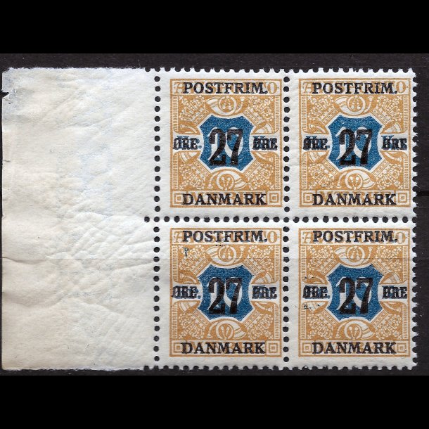 Danmark AFA 97 postfrisk 4-blok AFA 500,00 - 01