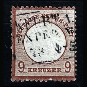 Tyske Rige stemplet AFA 27