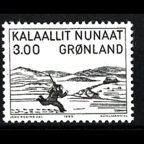 Gr�nland postfrisk AFA 124