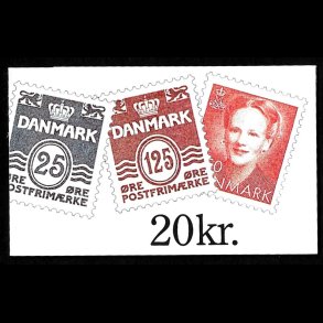 postfrisk h�ftesammentryk HS16 dobb.