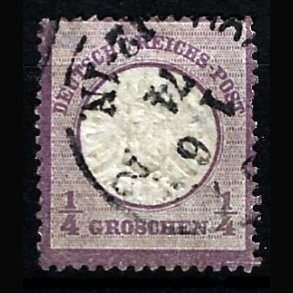 Tyske Rige stemplet AFA 16