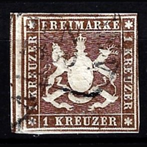 W�rttemberg stemplet AFA 11