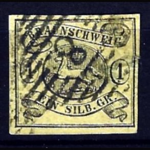 Braunschweig stemplet AFA 6a