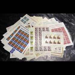 Liechtenstein sm�ark 136 stk mellem AFA 696-1110, alle forskell., postfriske AFA v�rdi kr. 30.000,00