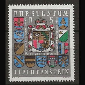 Liechtenstein postfrisk AFA nr. 587