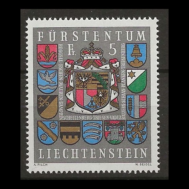 Liechtenstein postfrisk AFA nr. 587