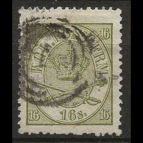 Danmark AFA 15 - 16 sk stemplet AFA 1.400,00 - 2