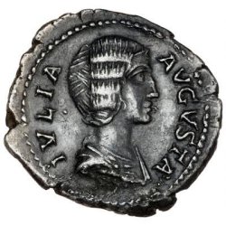 Romerske kejserdmme, Julia Domna, r 193-217 e.kr. se beskrivelse kval. 1+