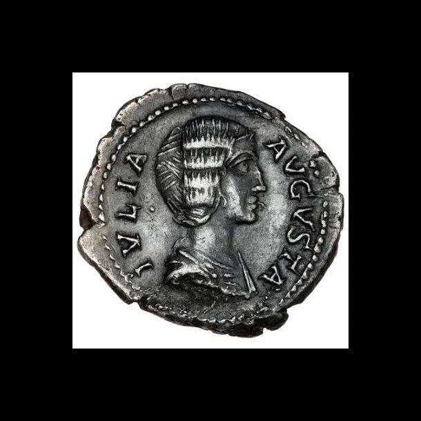 Romerske kejserdmme, Julia Domna, r 193-217 e.kr. se beskrivelse kval. 1+