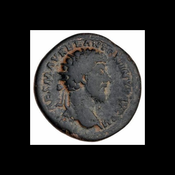 Romerske kejserdmme, Marcus Aurelius, r 161-180 e.kr. se beskrivelse kval. 1