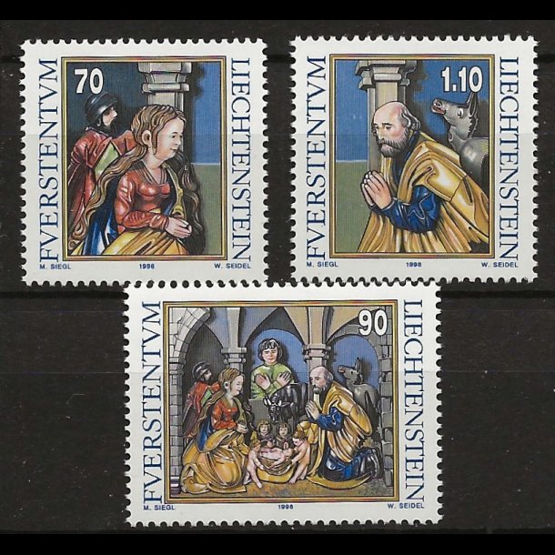 Liechtenstein postfrisk AFA nr. 1173-1175