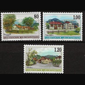Liechtenstein postfrisk AFA nr. 1182-1184
