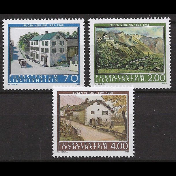 Liechtenstein postfrisk AFA nr. 1202-1204