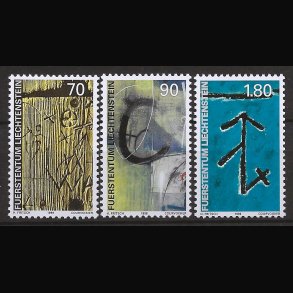 Liechtenstein postfrisk AFA nr. 1210-1212