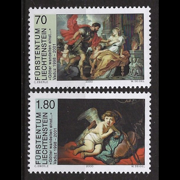 Liechtenstein postfrisk AFA nr. 1217-1218