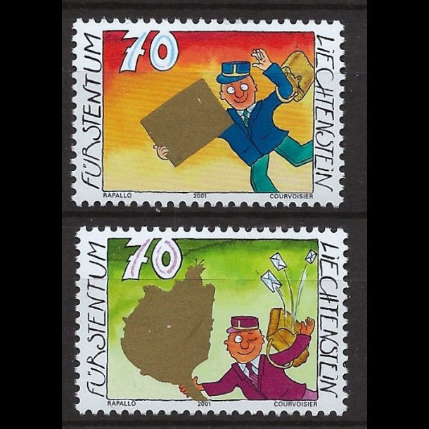 Liechtenstein postfrisk AFA nr. 1247-1248