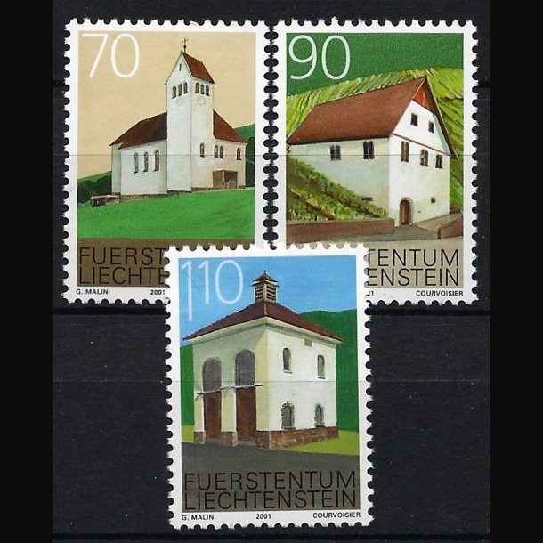 Liechtenstein postfrisk AFA nr. 1258-1260