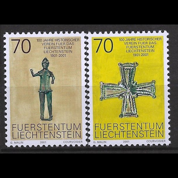 Liechtenstein postfrisk AFA nr. 1256-1257