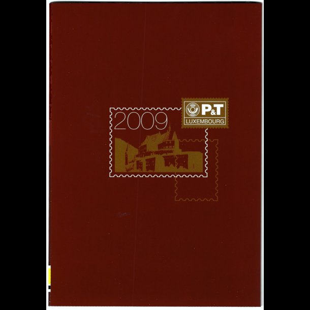 Luxembourg �rsmappe 2009 postfrisk se alle billeder