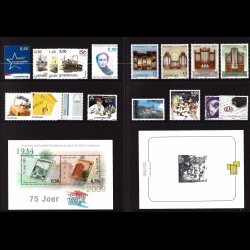 Luxembourg �rsmappe 2009 postfrisk se alle billeder