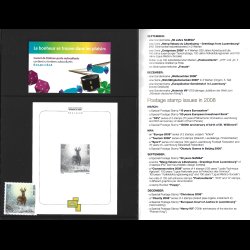 Luxembourg �rsmappe 2008 postfrisk se alle billeder